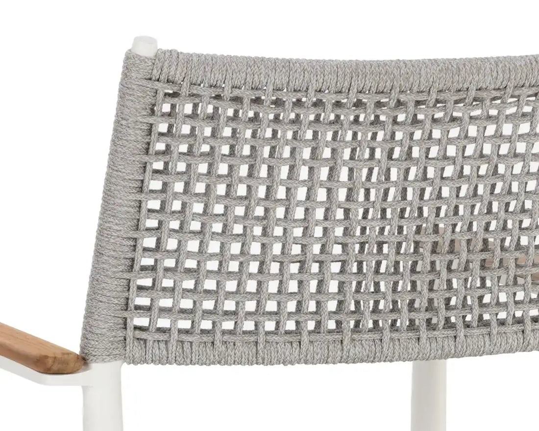 Sunpan NAVA STACKABLE DINING ARMCHAIR - Outdoor Furniture