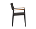 Sunpan NAVA STACKABLE DINING ARMCHAIR - Outdoor Furniture