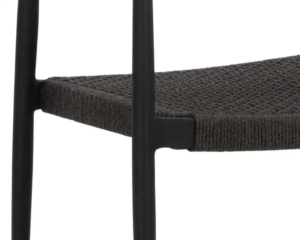 Sunpan NAVA STACKABLE DINING ARMCHAIR - Outdoor Furniture