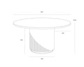 Sunpan CATALDI DINING TABLE - Dining Tables