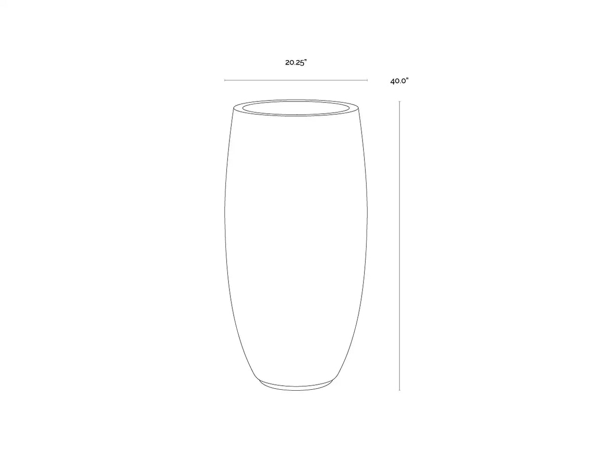 Sunpan ASTER PLANTER - Outdoor Furniture