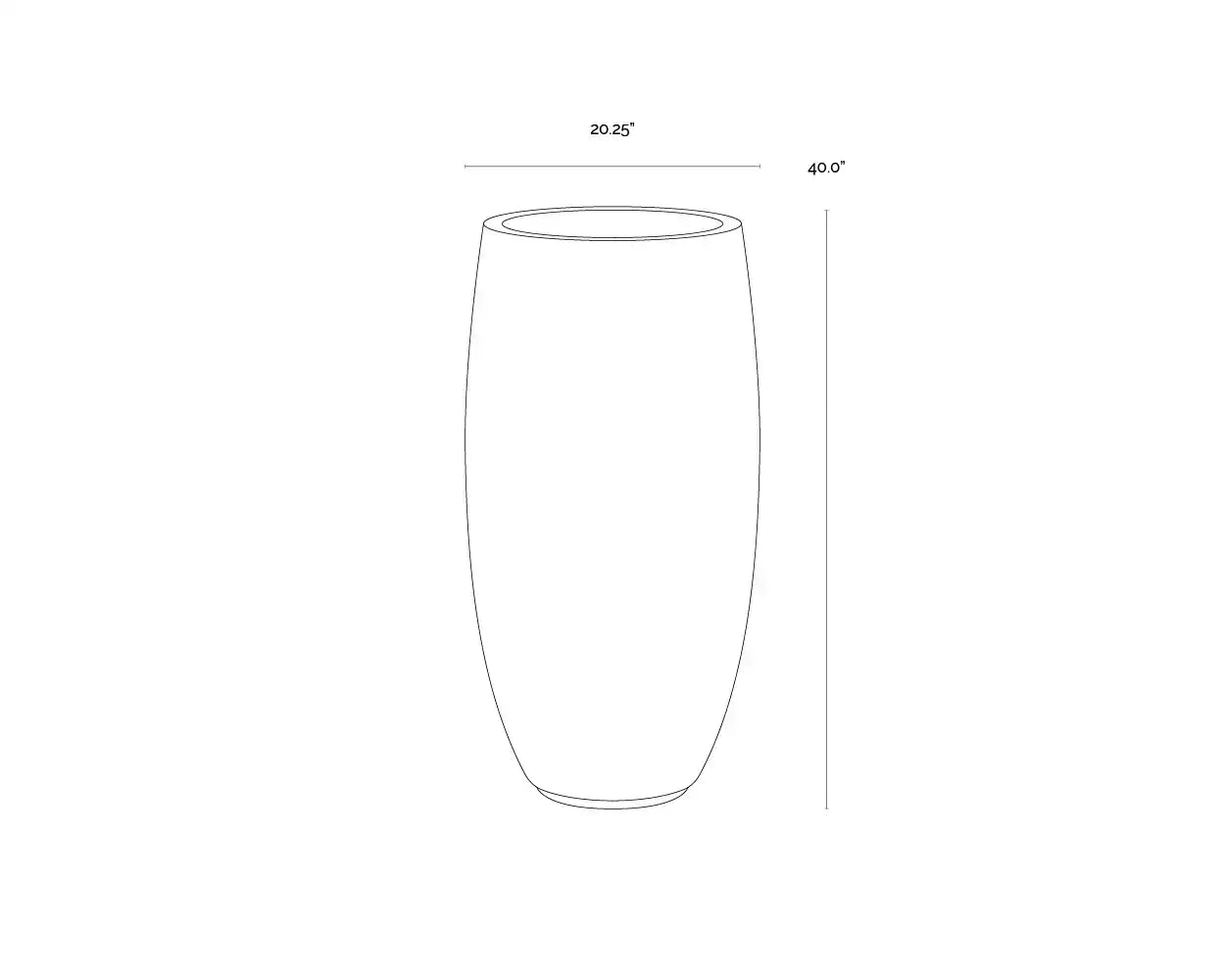 SUNPAN COLEUS PLANTER - Outdoor Furniture