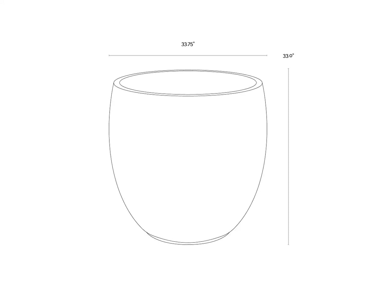Sunpan ASTER PLANTER - Outdoor Furniture