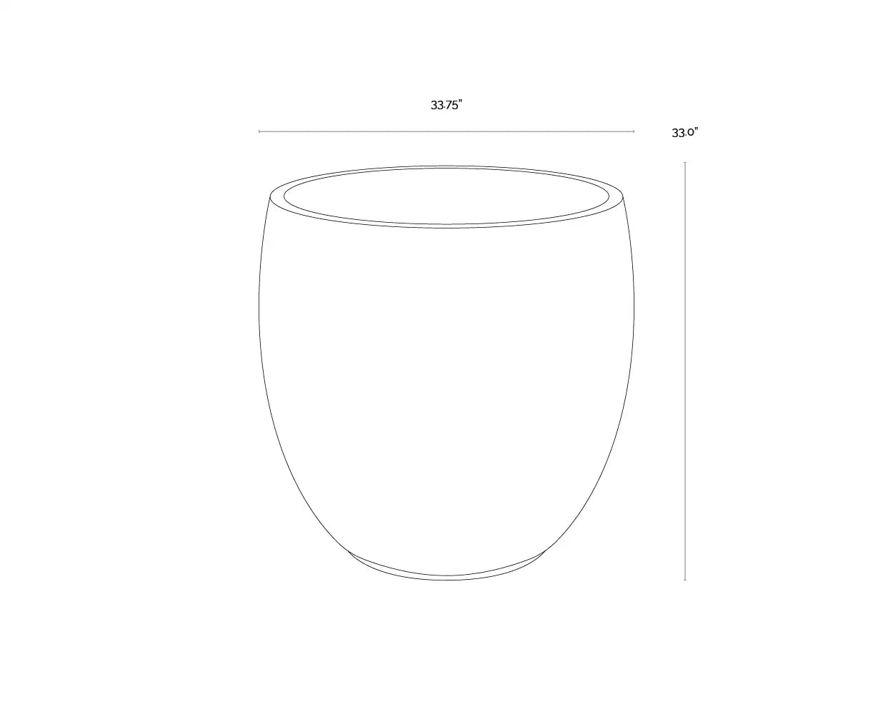 SUNPAN ASTER PLANTER - Outdoor Furniture