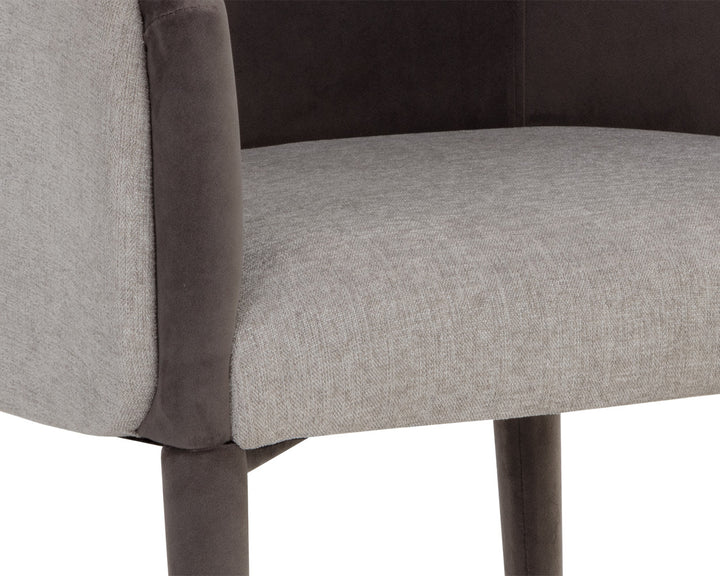 Sunpan SHEVA DINING ARMCHAIR - Dining Chairs