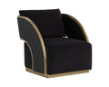 Sunpan BAZ SWIVEL LOUNGE CHAIR - Lounge