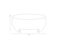 Sunpan TARSUS COFFEE TABLE - Outdoor Furniture