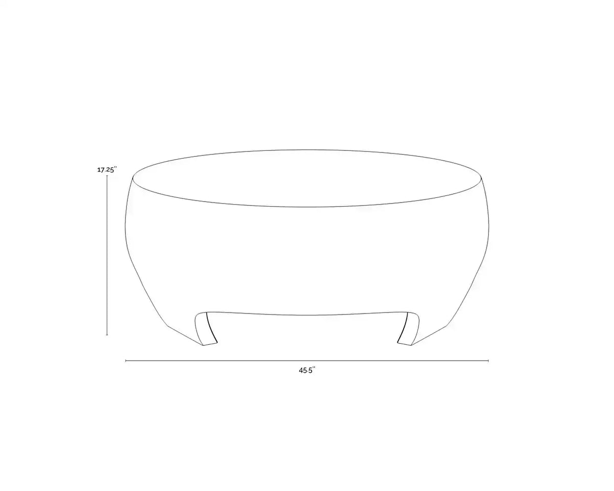 Sunpan TARSUS COFFEE TABLE - Outdoor Furniture