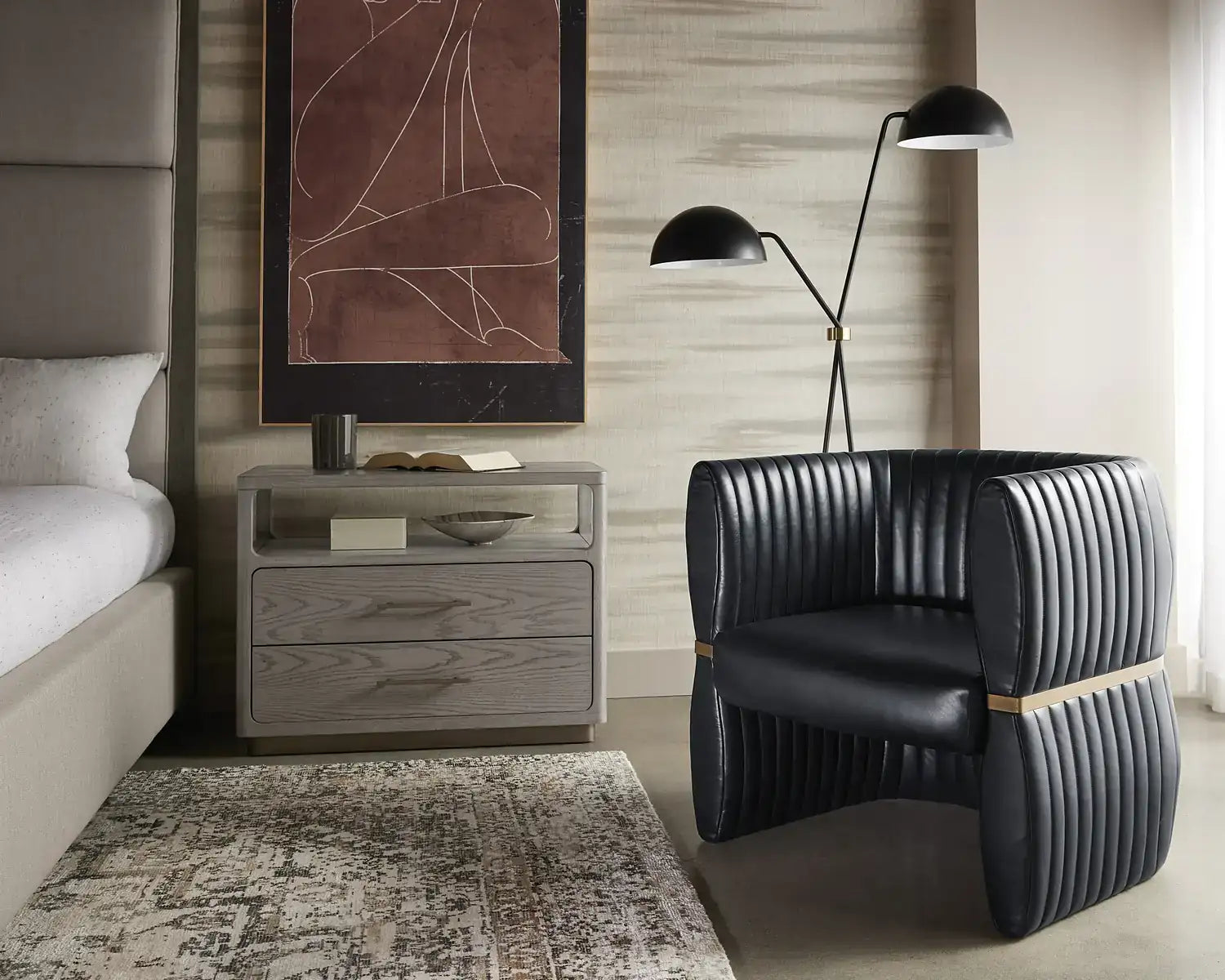 Sunpan TRYOR LOUNGE CHAIR - Lounge