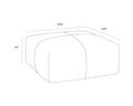 Sunpan, ELIO OTTOMAN, BENCHES, OTTOMAN & STOOLS