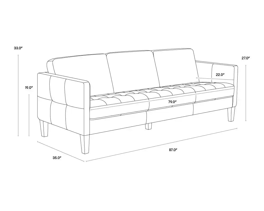 SUNPAN KARMELO SOFA - Sofa