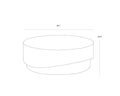 Sunpan PATRAS COFFEE TABLE - Outdoor Furniture
