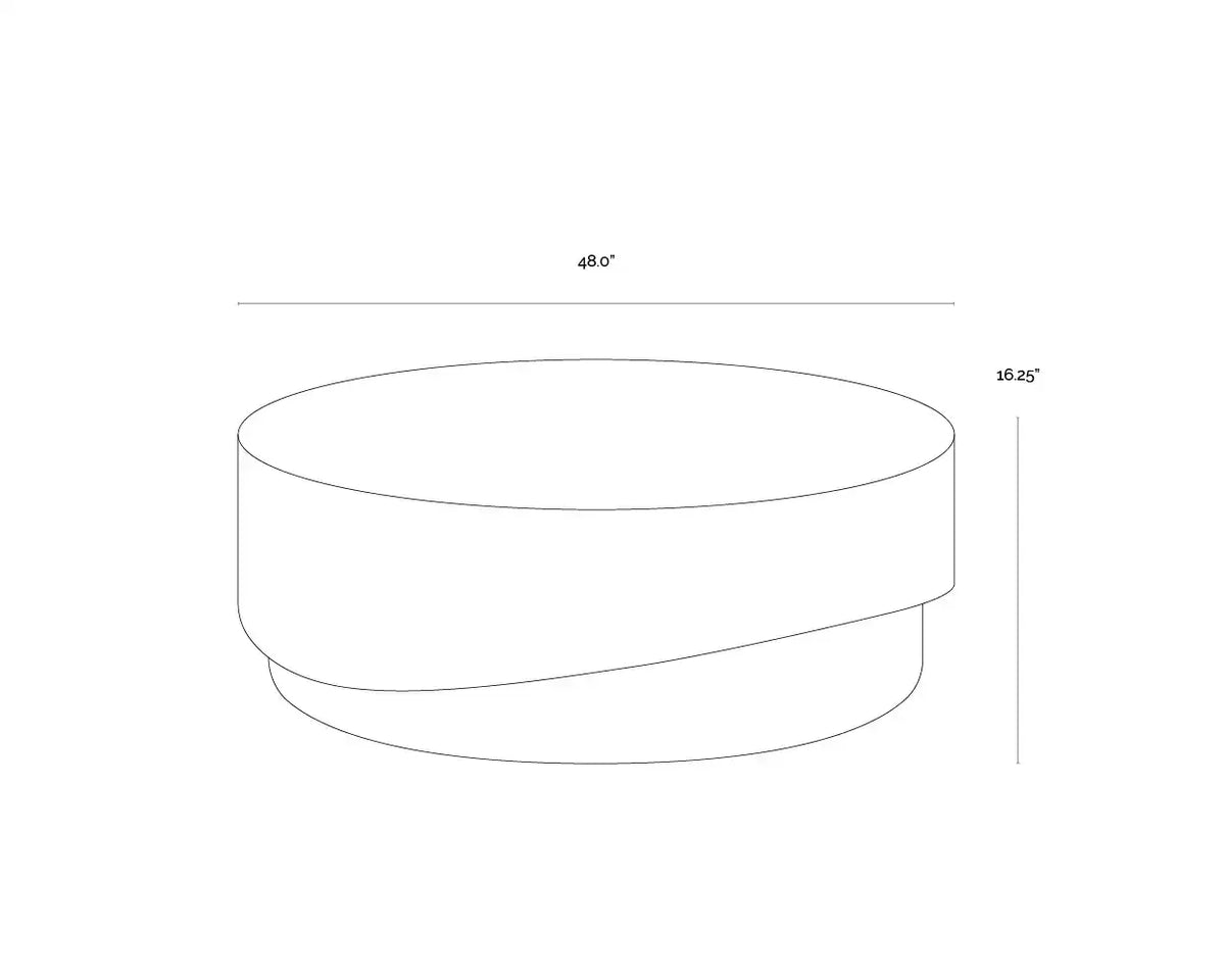 Sunpan PATRAS COFFEE TABLE - Outdoor Furniture