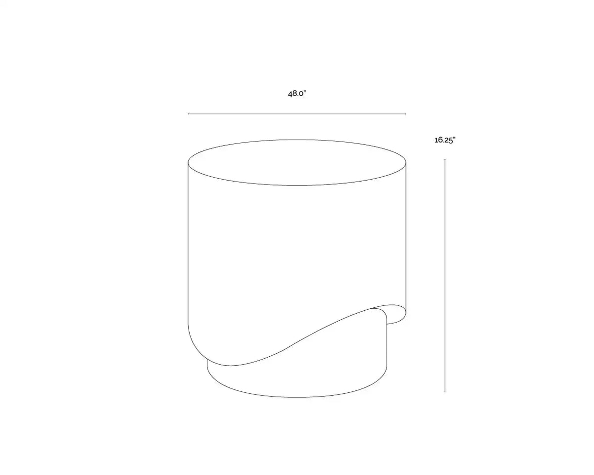 Sunpan PATRAS END TABLE - Outdoor Furniture