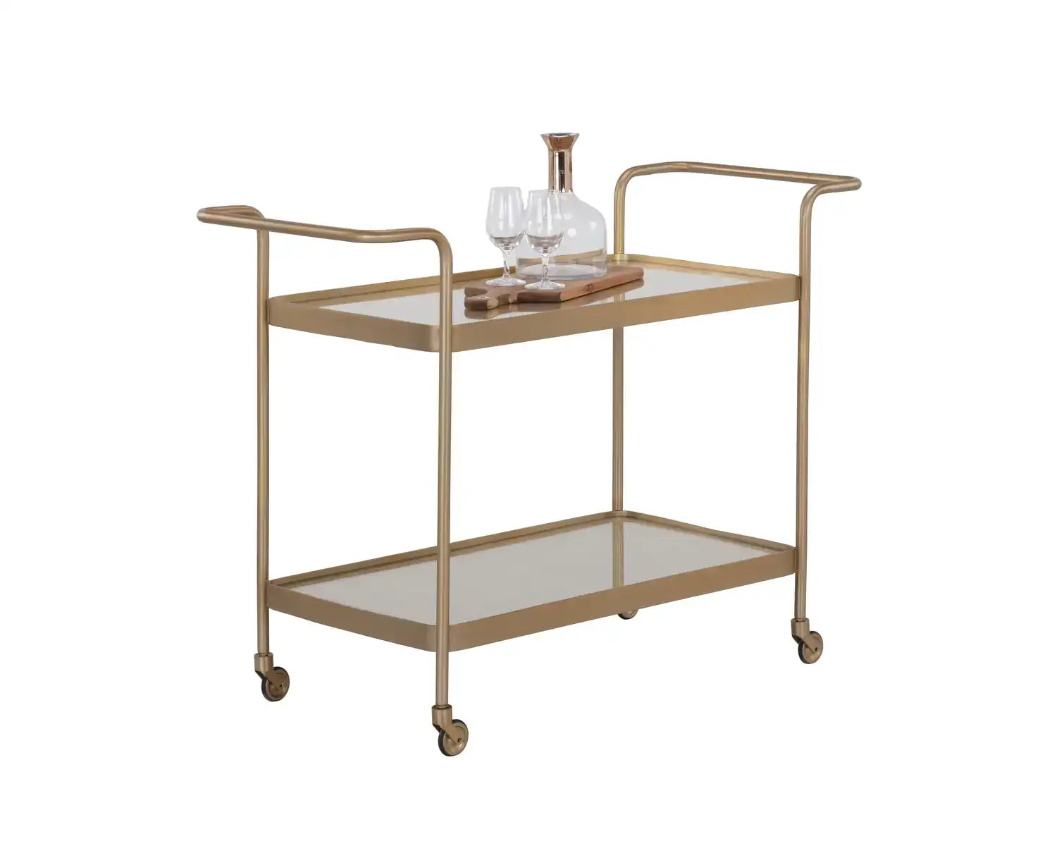 SUNPAN DURVA BAR CART - Cabinets & Bar