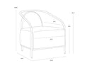 Sunpan CICERO LOUNGE CHAIR - Lounge