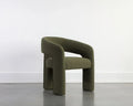 Sunpan ISIDORE DINING ARMCHAIR - COPENHAGEN OLIVE - Dining Chairs