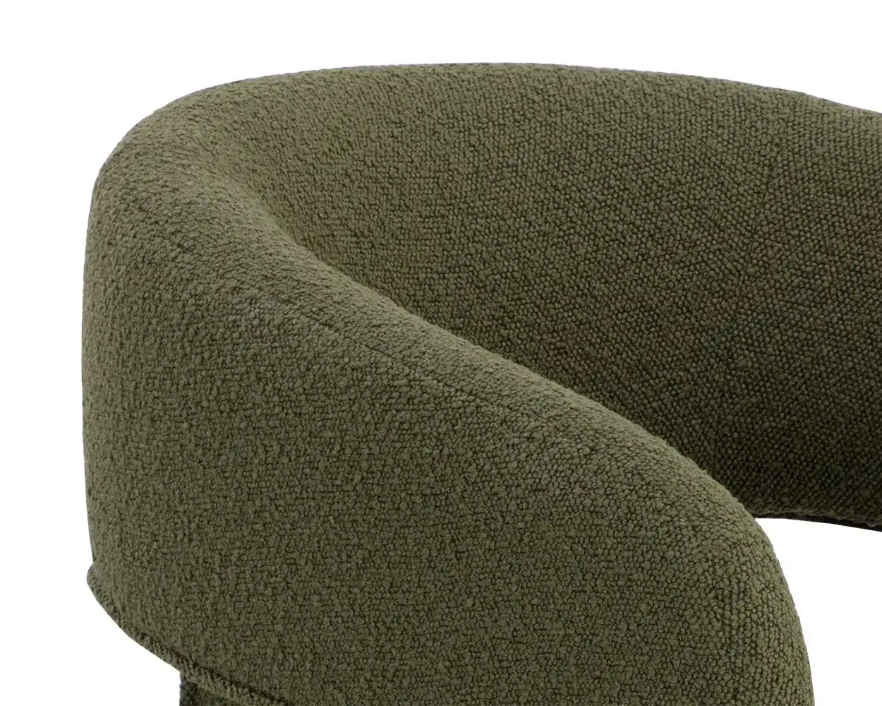 Sunpan ISIDORE DINING ARMCHAIR - COPENHAGEN OLIVE - Dining Chairs