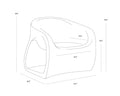Sunpan ORSON LOUNGE CHAIR - Outdoor Furniture