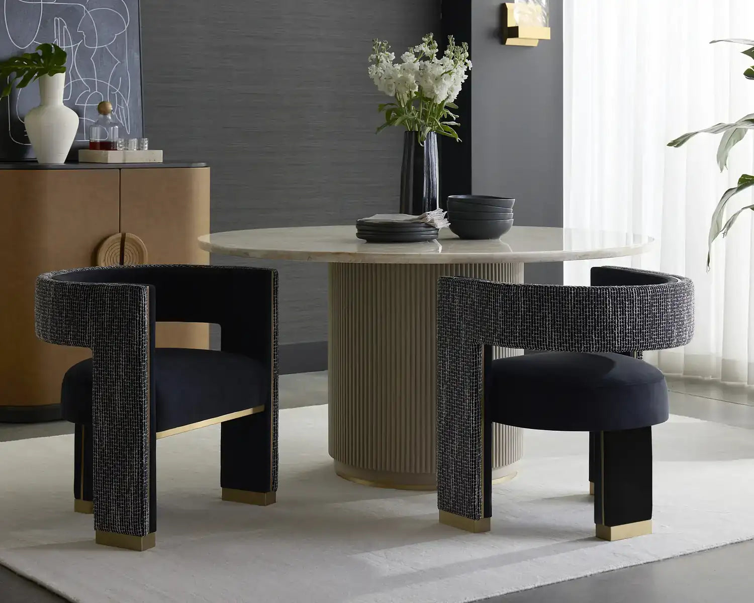 Sunpan, DRESDEN BAR CABINET, CABINETS & BARS