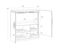Sunpan, DRESDEN BAR CABINET, CABINETS & BARS
