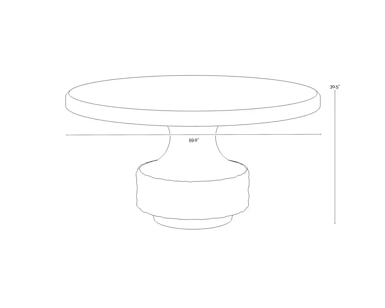 SUNPAN MERSIN DINING TABLE - Outdoor Furniture
