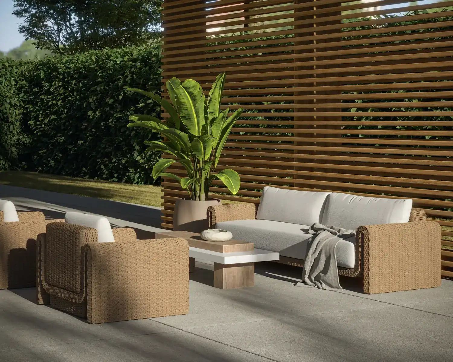SUNPAN HERRIOT COFFEE TABLE - Outdoor Furniture