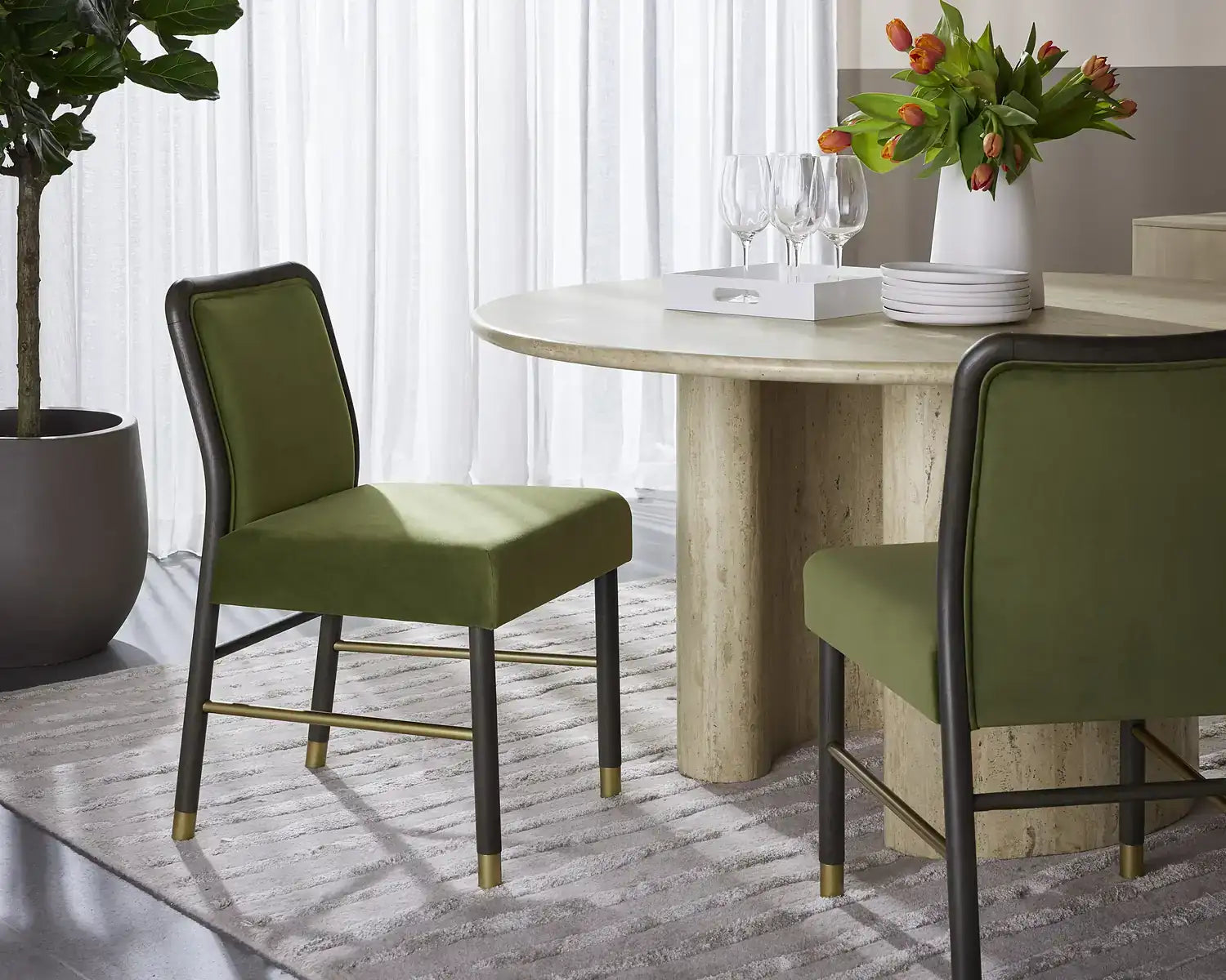 Sunpan JENO DINING CHAIR - Dining Chairs