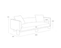 Sunpan ANWA SOFA - Sofa