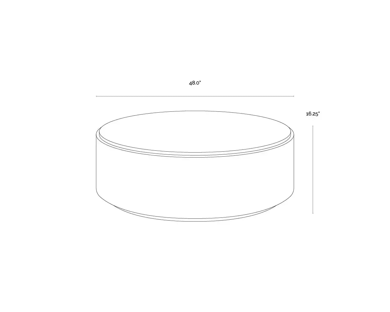 SUNPAN OBERON COFFEE TABLE - Coffee