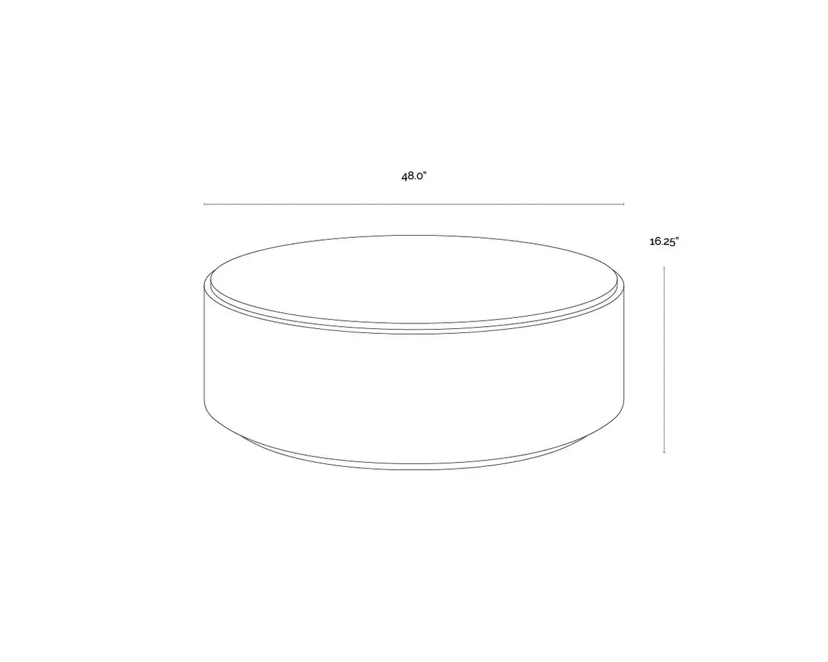Sunpan OBERON COFFEE TABLE - Coffee