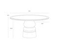 SUNPAN QUINTON DINING TABLE - Dining Tables
