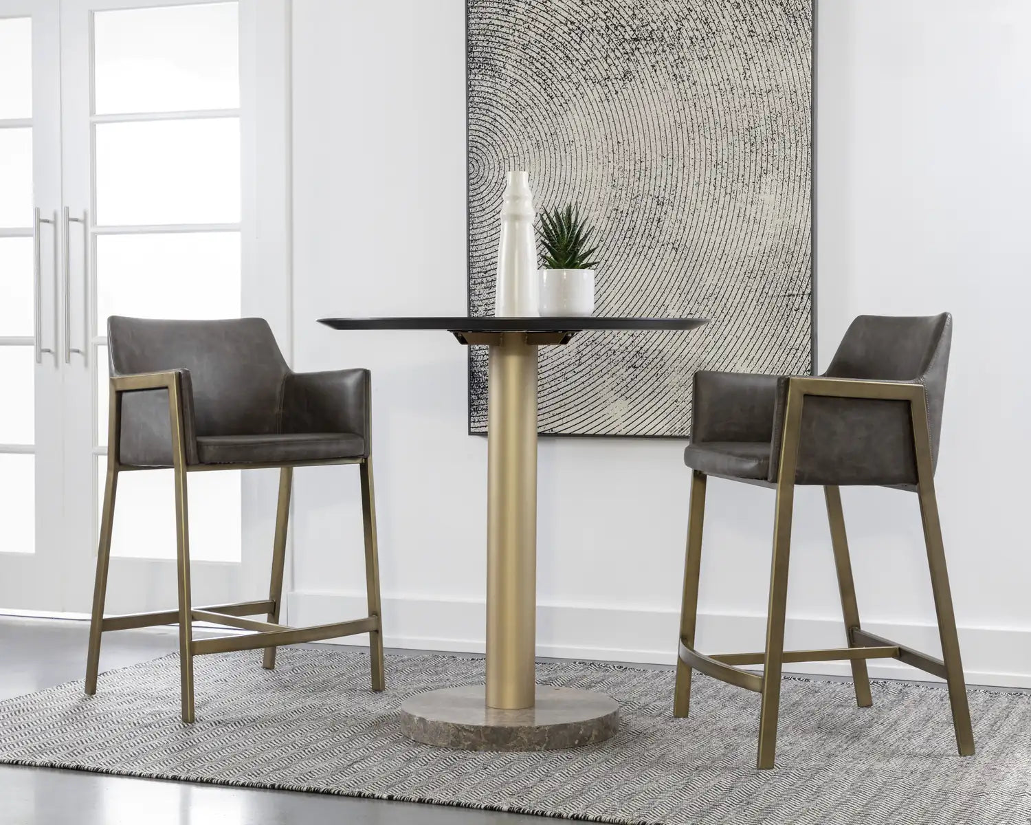 Sunpan, BERNADETTE COUNTER STOOL, BENCHES, OTTOMAN & STOOLS