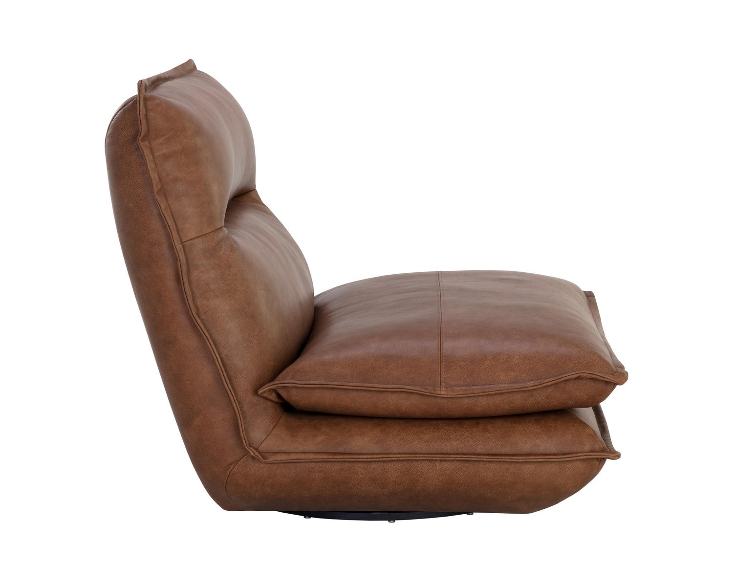 Sunpan COLSON SWIVEL ARMLESS CHAIR - Lounge