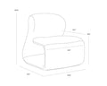 Sunpan SOPHIENE LOUNGE CHAIR - Lounge