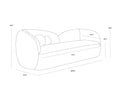 Sunpan ESME SOFA - Sofa