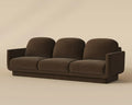 EVERTON SOFA - MEG DARK BROWN - Sofa