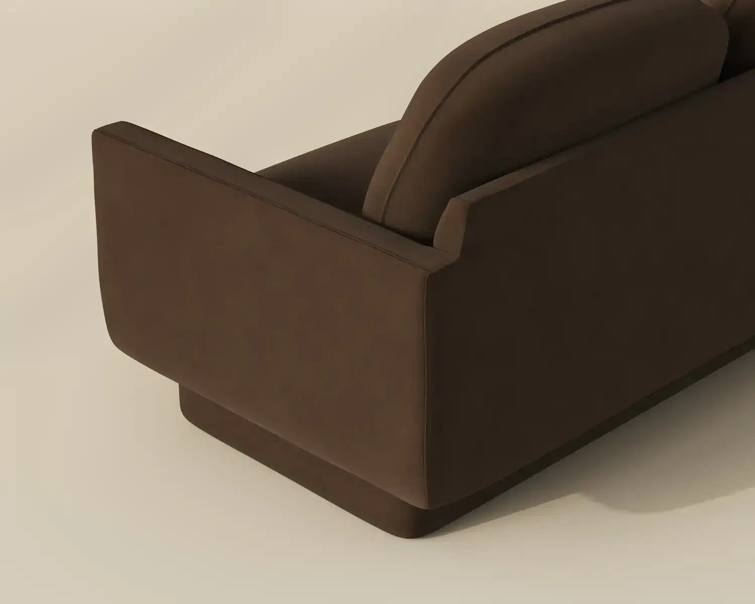 EVERTON SOFA - MEG DARK BROWN - Sofa