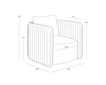 Sunpan ALIX LOUNGE CHAIR - Lounge