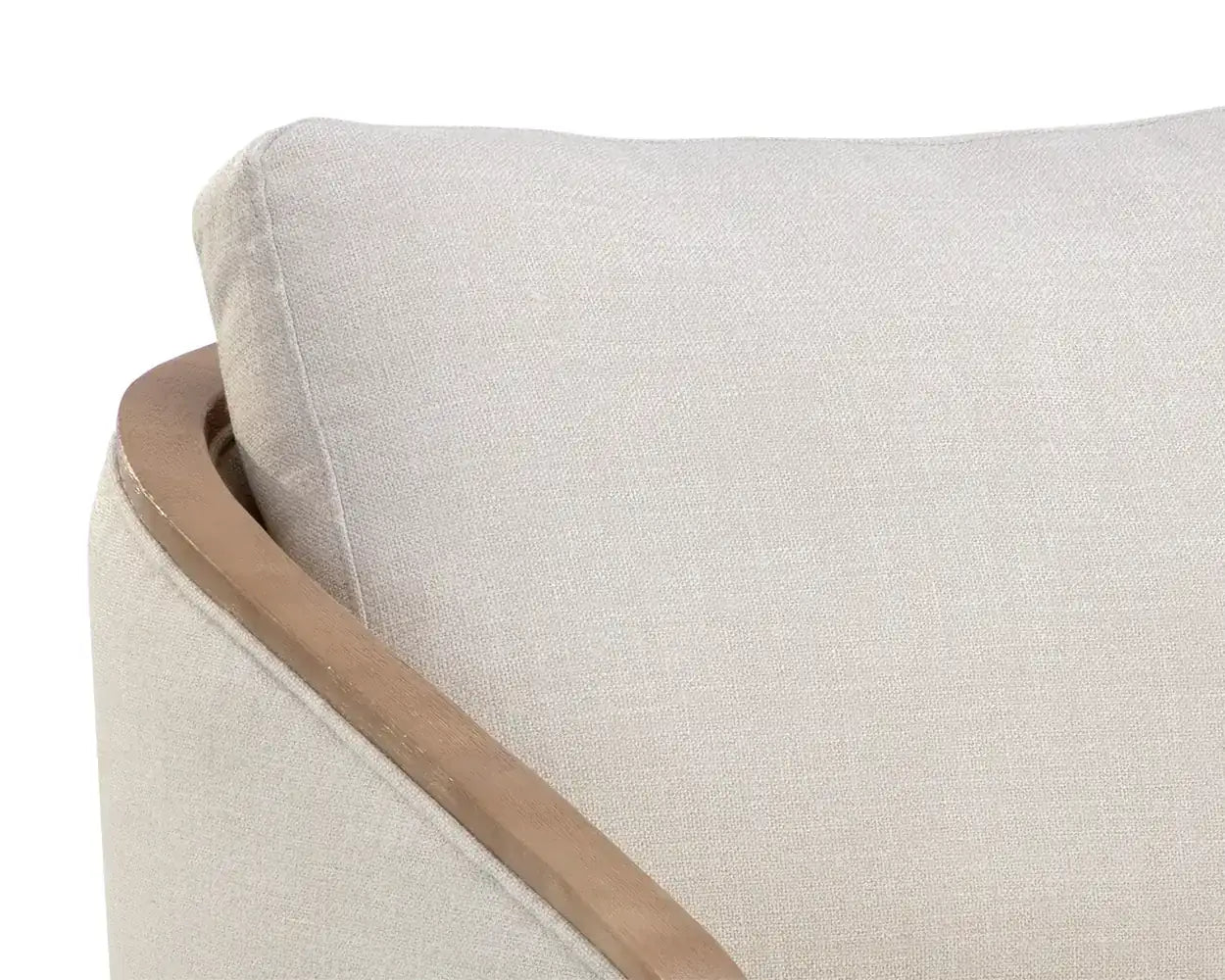TASIA SWIVEL LOUNGE CHAIR - EFFIE LINEN - Lounge