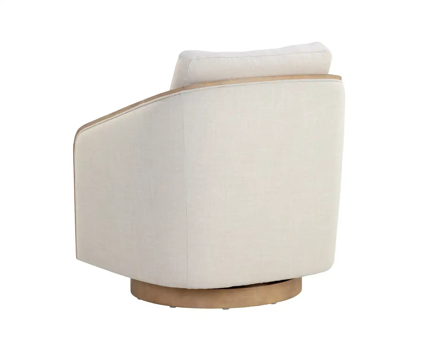 TASIA SWIVEL LOUNGE CHAIR - EFFIE LINEN - Lounge