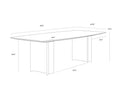 Sunpan ASTARA DINING TABLE - Dining Tables