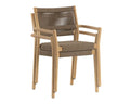 Sunpan KAVALA STACKABLE DINING ARMCHAIR - Outdoor Furniture