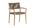 Sunpan KAVALA STACKABLE DINING ARMCHAIR - Outdoor Furniture