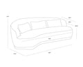 Sunpan SORAYA SOFA - Sofa
