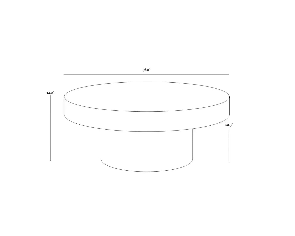 Sunpan BRANDO COFFEE TABLE - Outdoor Furniture
