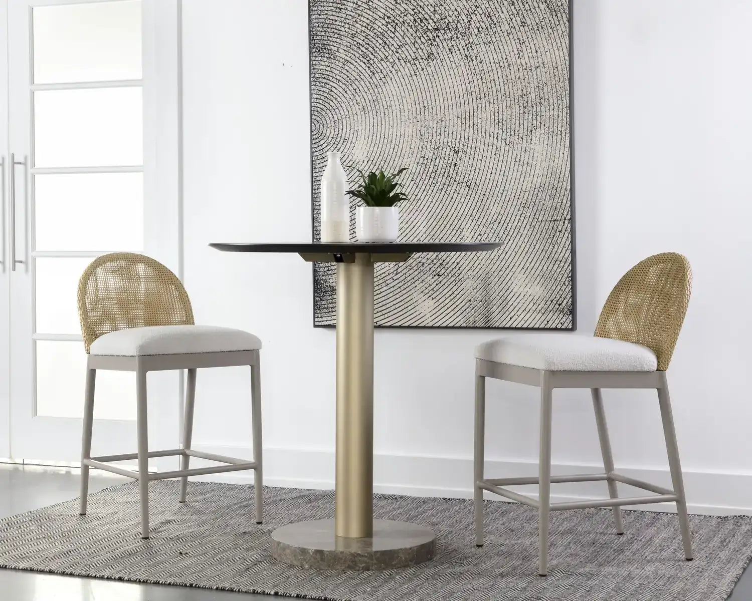 SUNPAN CALANDRI COUNTER STOOL - Outdoor Furniture