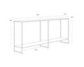 Sunpan EIFFEL CONSOLE TABLE - Consoles