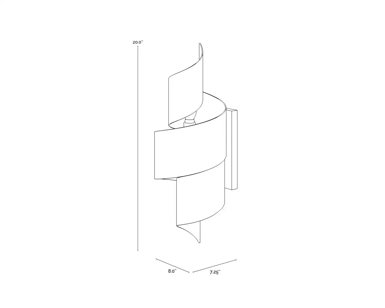 Sunpan, APHELION SCONCE, WALL SCONCES