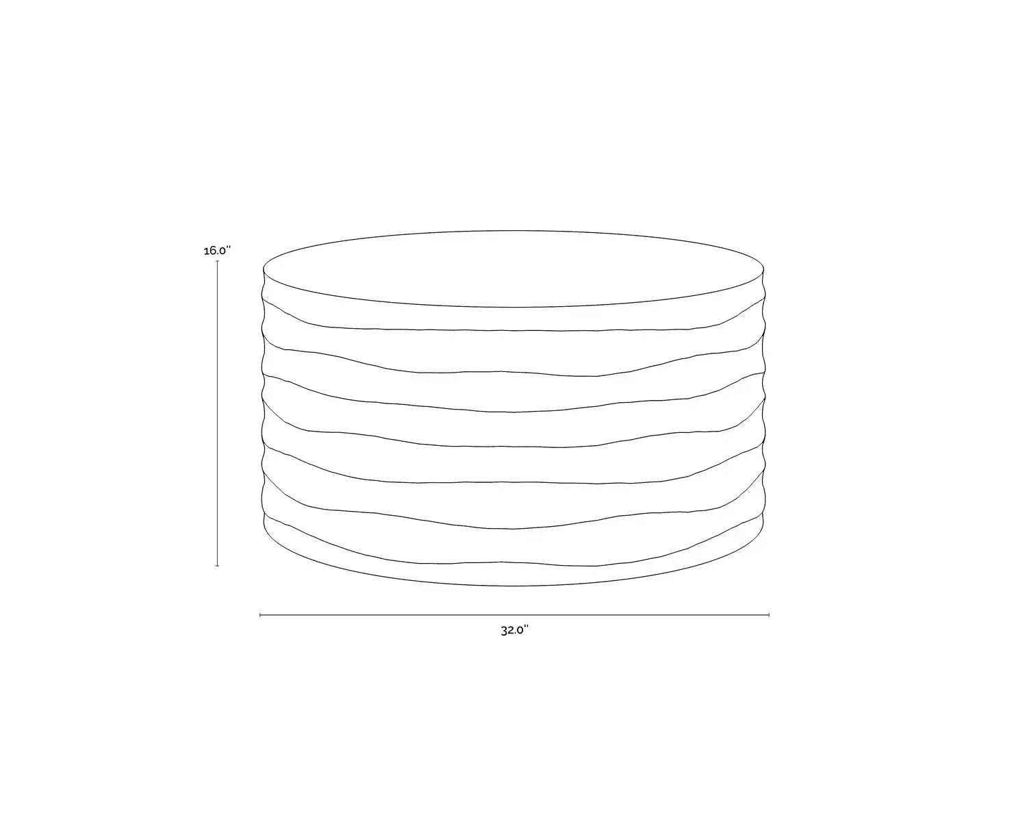SUNPAN COREY COFFEE TABLE - Outdoor Furniture